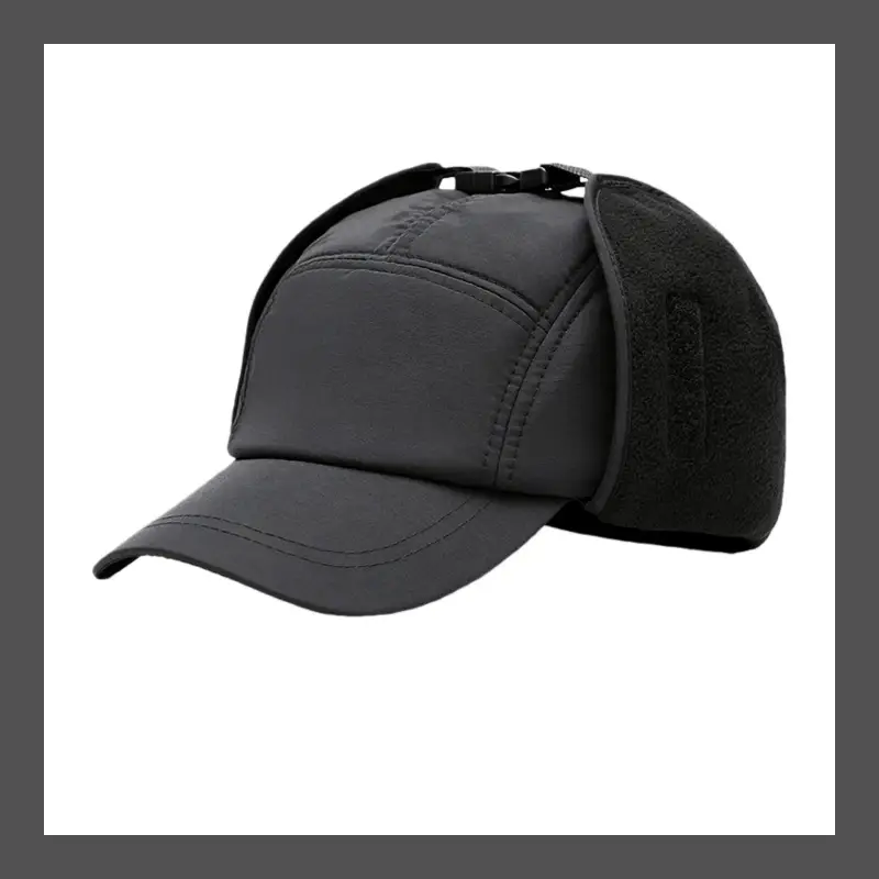 Winter Cotton Safety Helmet with Neck Strap — feature 26