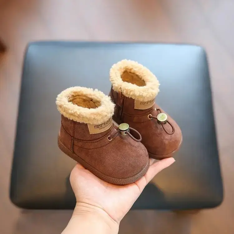 Baby Winter Boots Cotton Lined 0-3Yr