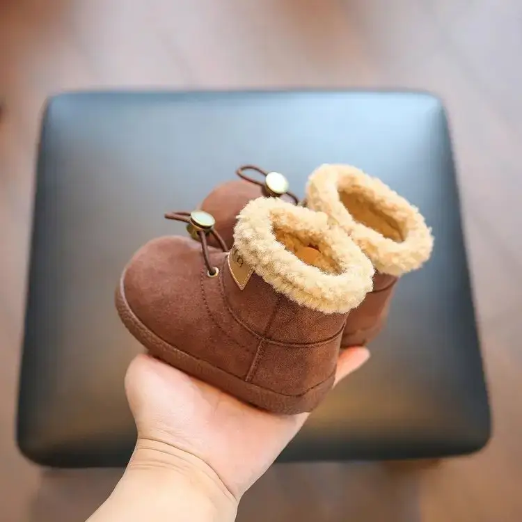 Baby Winter Boots Cotton Lined 0-3Yr