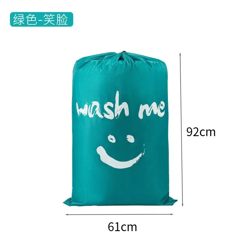 Cross-Border Drawstring Laundry Bag, Waterproof Oxford Cloth Portable Travel Storage Bag, Moving Packing Drawstring Bag — feature 8