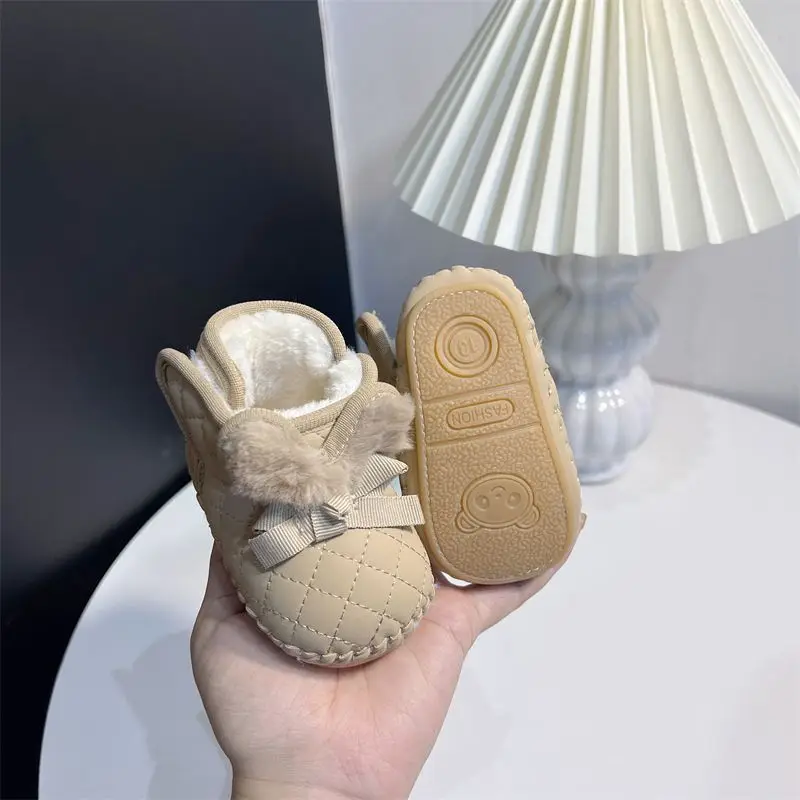 Baby Winter Plush Shoes 0-1Yr Warm Anti-Fall - Image 2