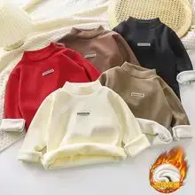 Children's Fleece Sweater New Year's Greetings Warm Long Sleeve — feature 13