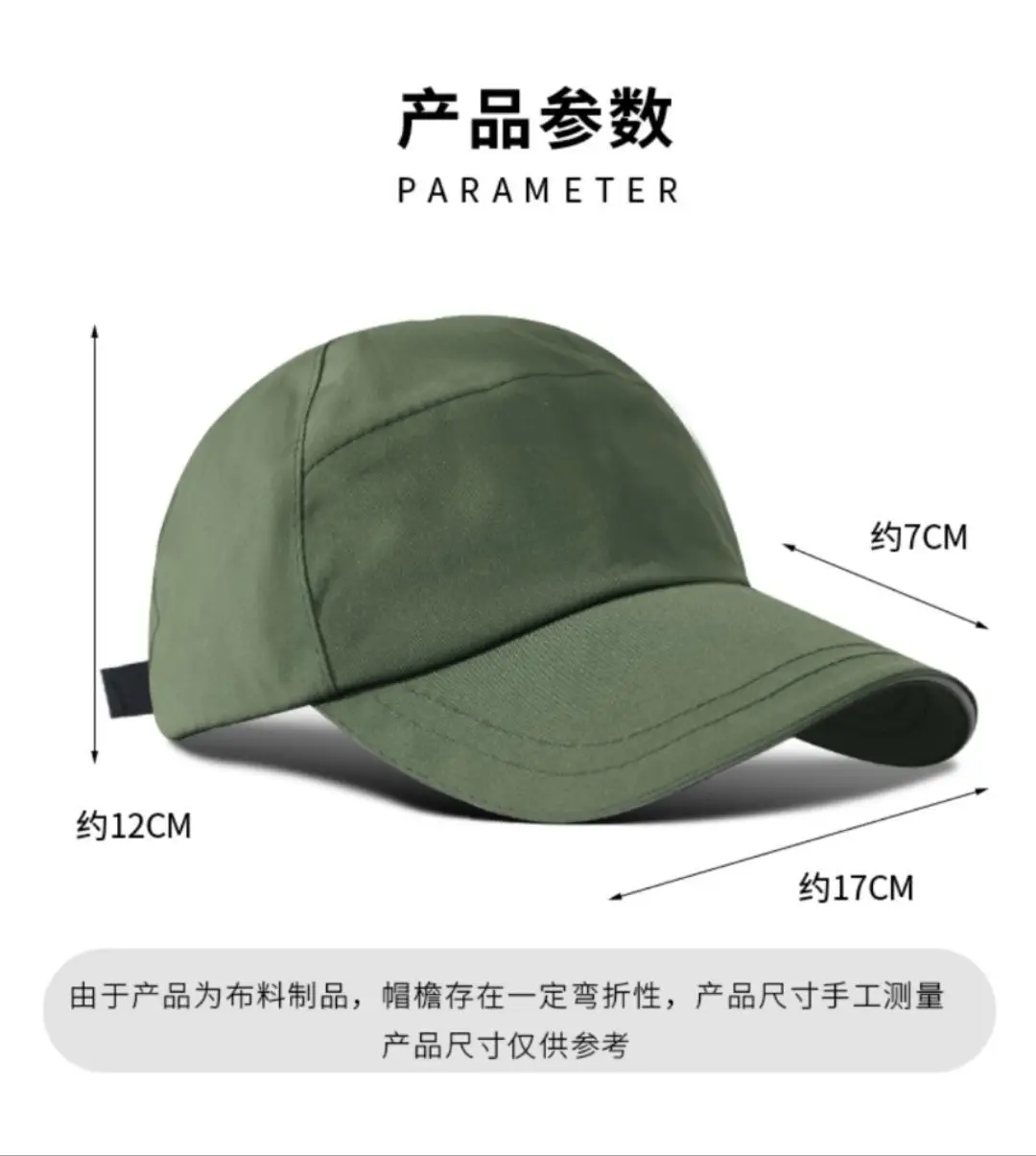 2025 Summer Duckbill Cap Solid Color Windproof Baseball Cap β feature 10