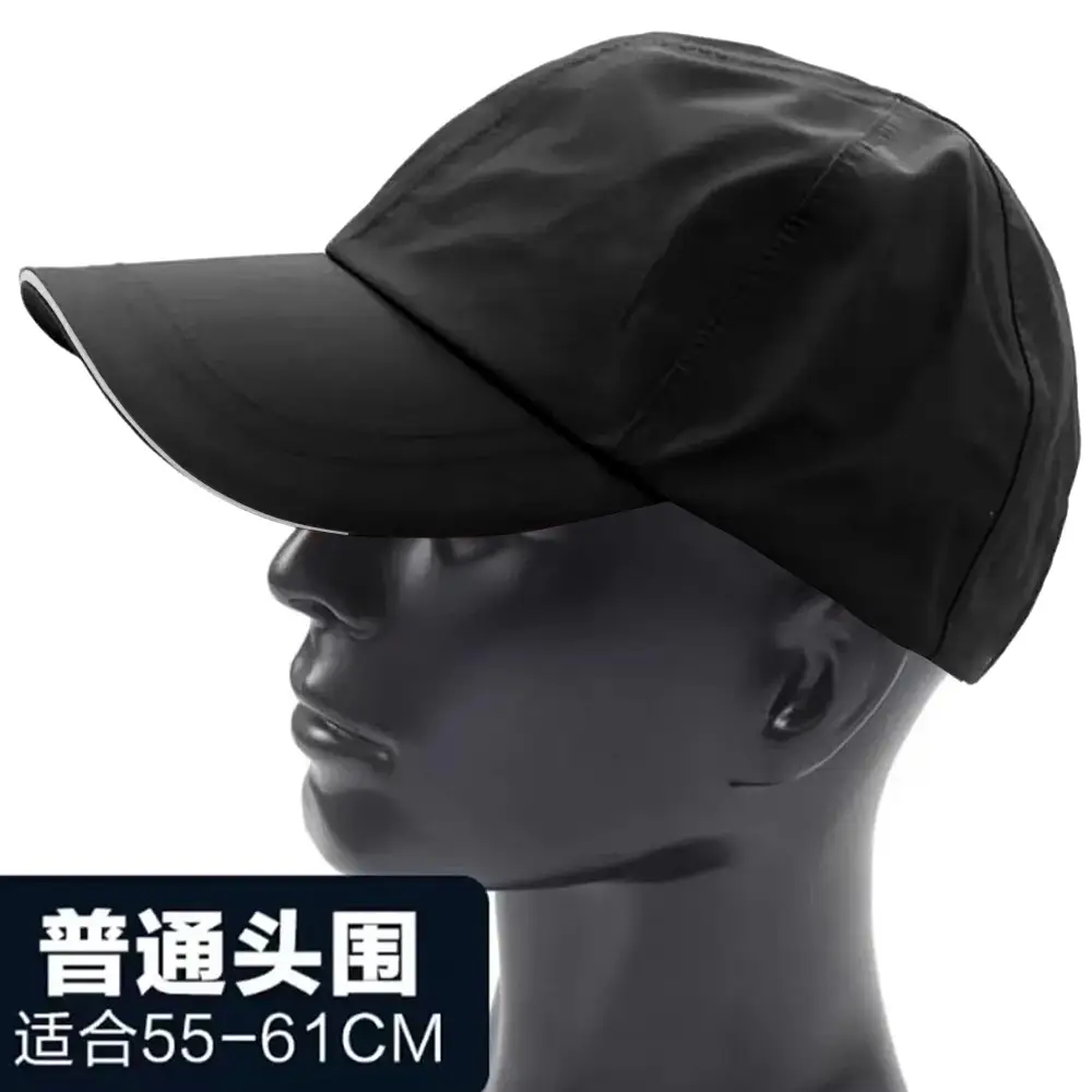 2025 Summer Duckbill Cap Solid Color Windproof Baseball Cap - Image 2