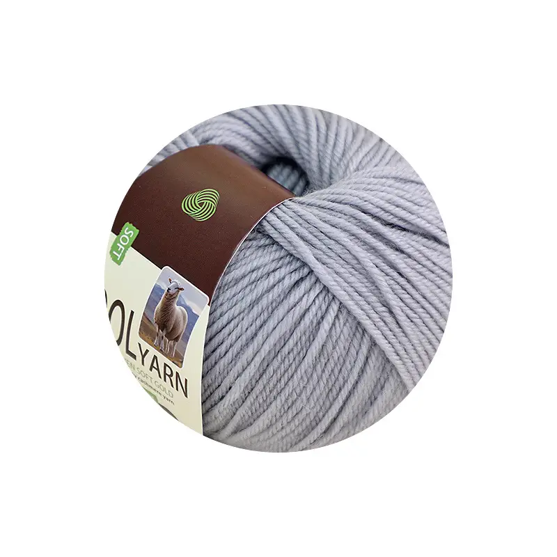 100% Wool Thread Medium Thick All Wool Thread Hand Knitted Sweater Thread Kidsren's Wool Hook Hat Scarf Thread Wholesale