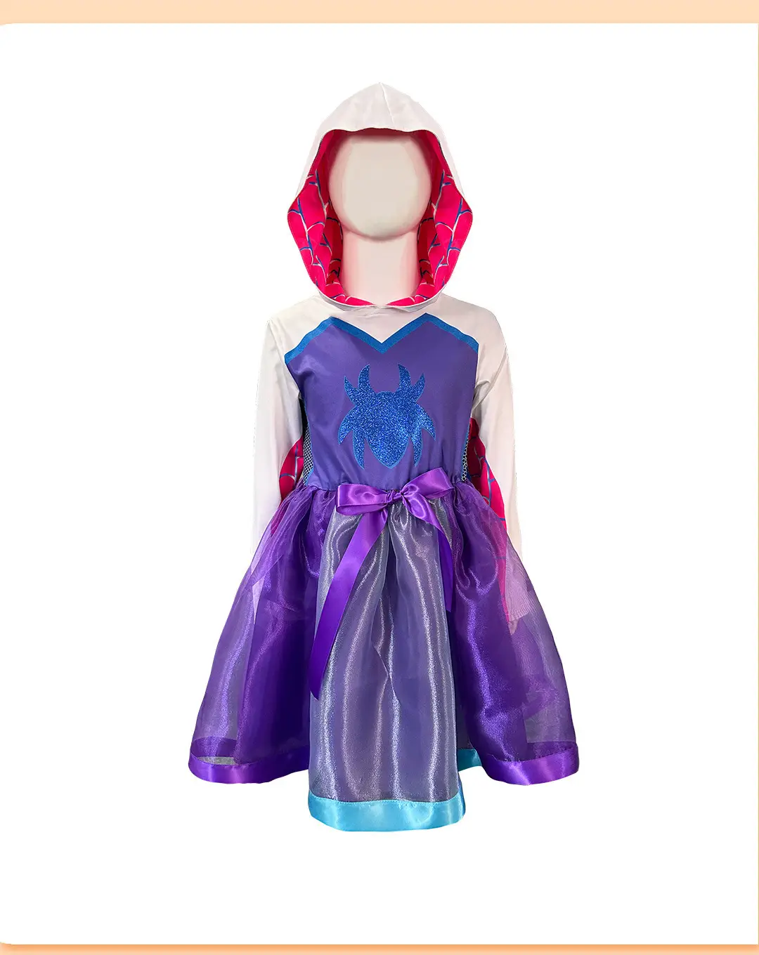 Cross-Border Parallel Universe Gwen Spider Bodysuit Cos Clothes Kidsren Adult Cosplay Costume Jumpsuit — feature 16