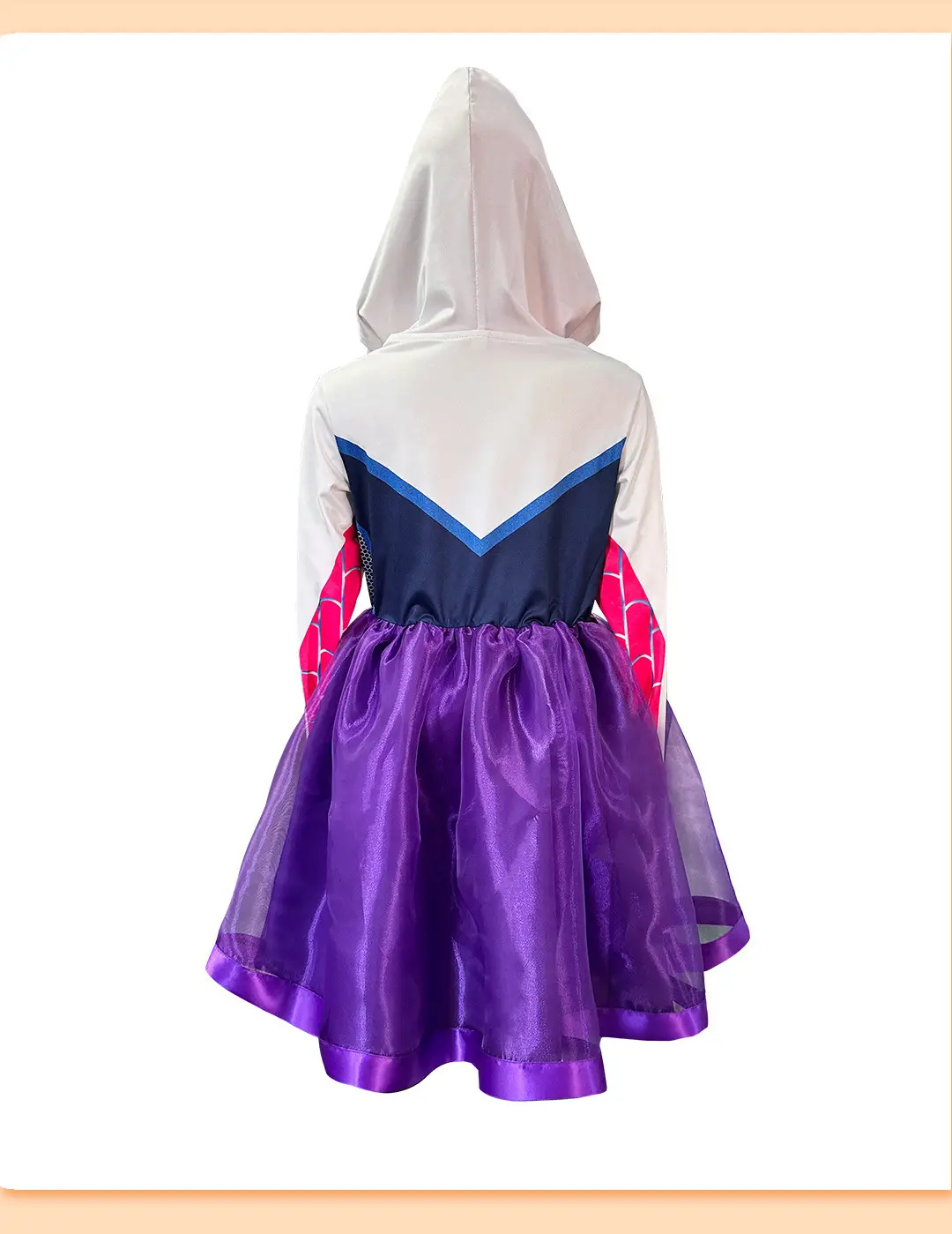 Cross-Border Parallel Universe Gwen Spider Bodysuit Cos Clothes Kidsren Adult Cosplay Costume Jumpsuit — feature 17