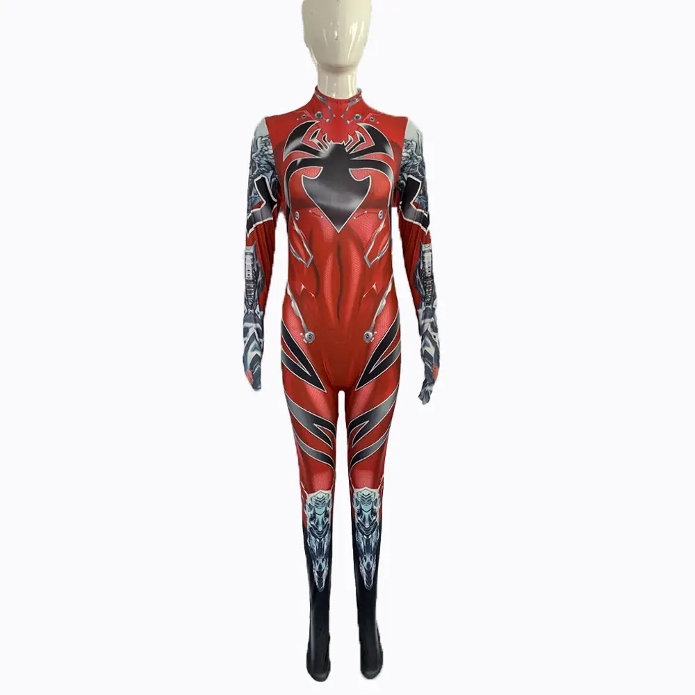 Cross-Border Parallel Universe Gwen Spider Bodysuit Cos Clothes Kidsren Adult Cosplay Costume Jumpsuit - Image 11