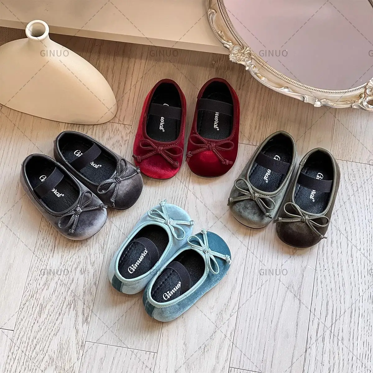 Korean Style Soft Sole Baby Shoes Maroon — feature 4