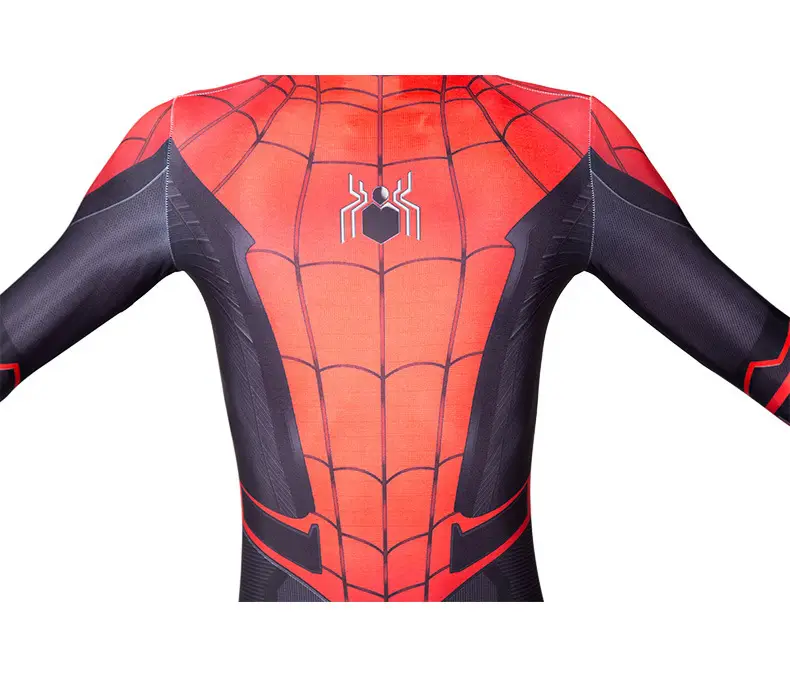 Miles Morales Spider-Man Cosplay Adult Costume Halloween Spider-Man Tights — feature 30