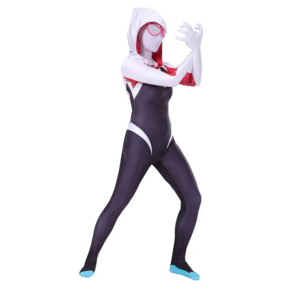 Miles Morales Spider-Man Cosplay Adult Costume Halloween Spider-Man Tights - Image 10
