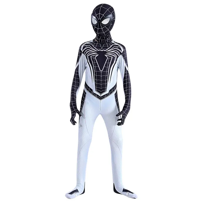 Miles Morales Spider-Man Cosplay Adult Costume Halloween Spider-Man Tights - Image 4