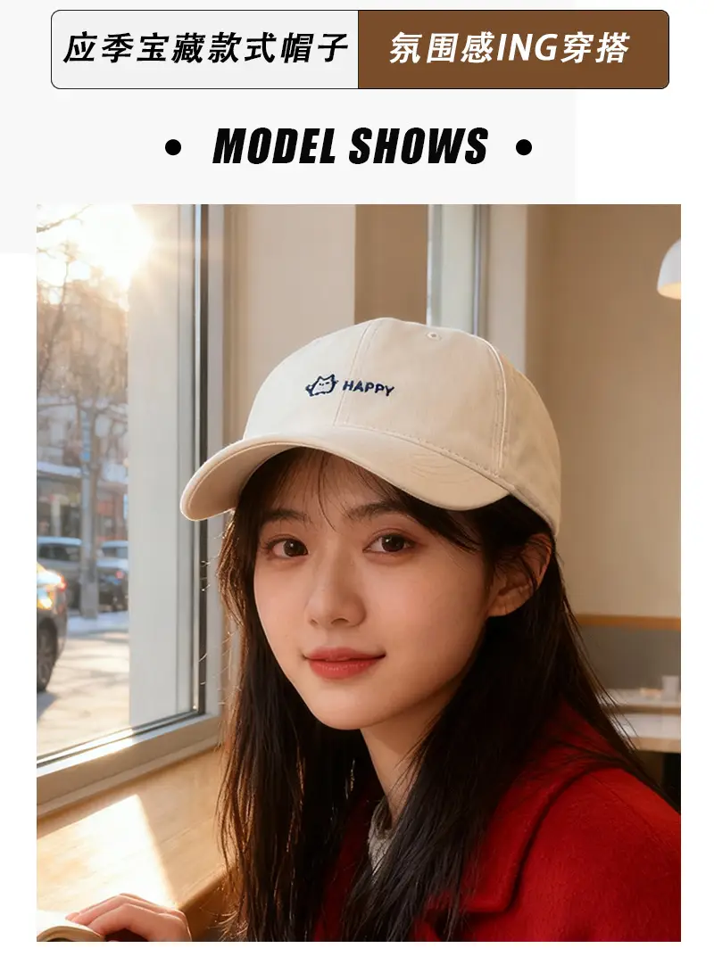 New Style Letter Embroidered Baseball Cap for Men — feature 4