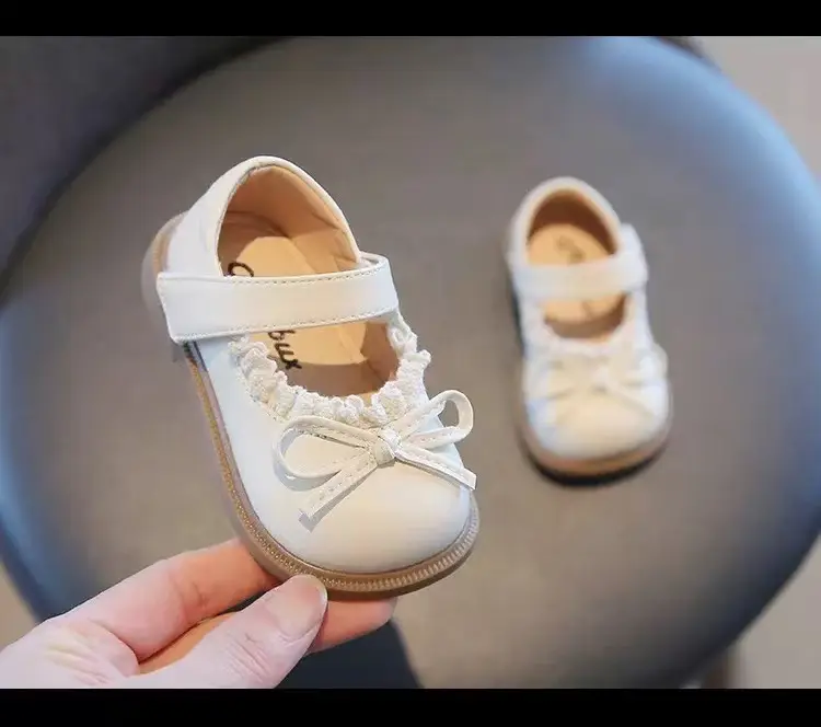 White Pearl Bow Baby Toddler Shoes 2025 — feature 12