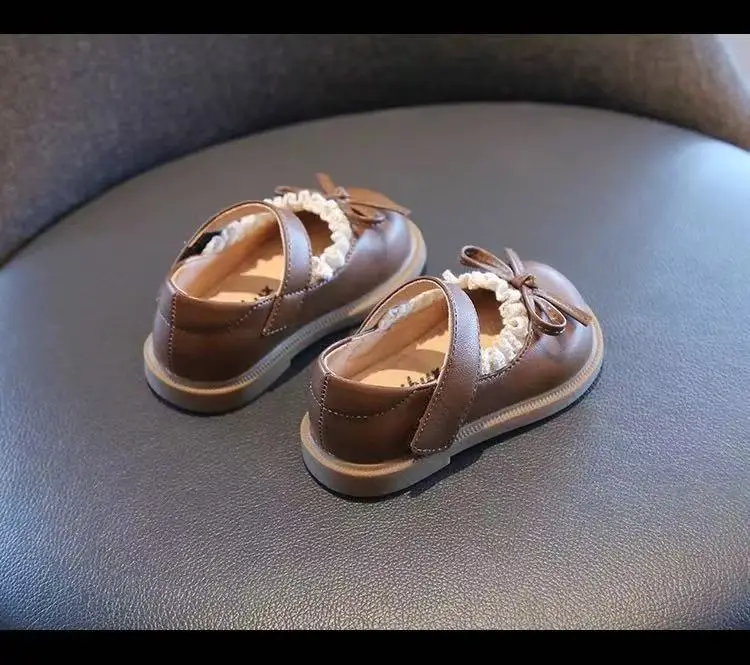 White Pearl Bow Baby Toddler Shoes 2025 — feature 2