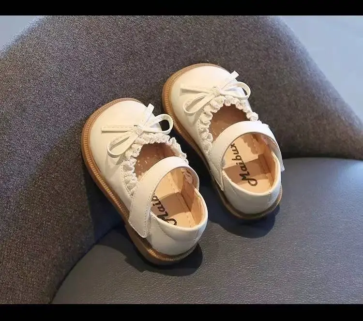 White Pearl Bow Baby Toddler Shoes 2025 — feature 4