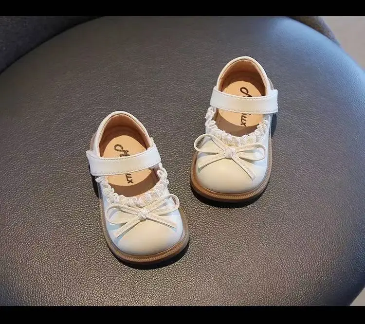 White Pearl Bow Baby Toddler Shoes 2025 — feature 8
