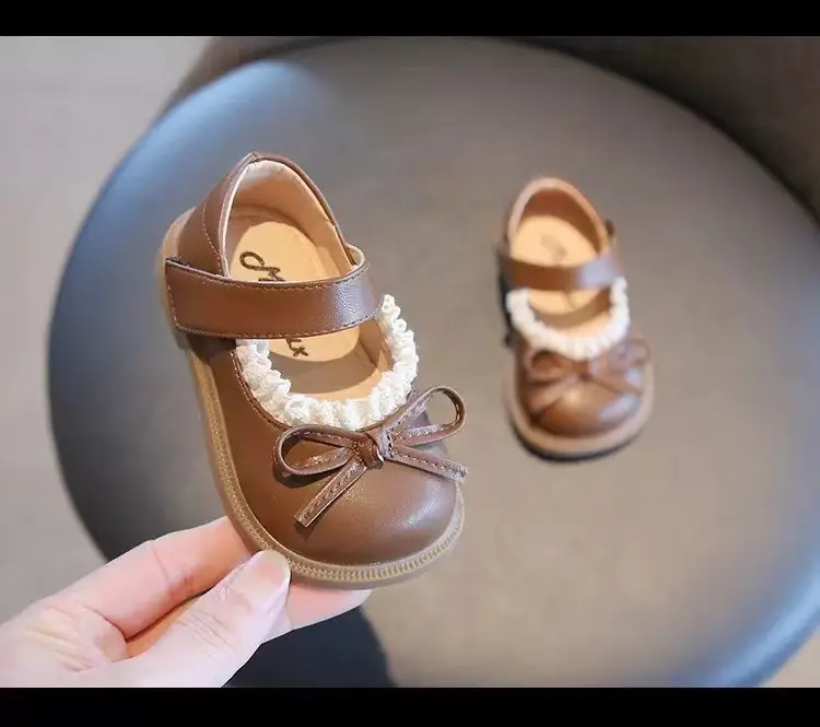 White Pearl Bow Baby Toddler Shoes 2025 — feature 9