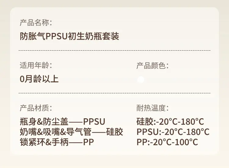 Drill Bottle Ppsu Newborn Baby Tilted Head Anti-Flatulence 0-3-6-12 Months Imitation Breast Milk Anti-Choking Milk Cup — feature 19