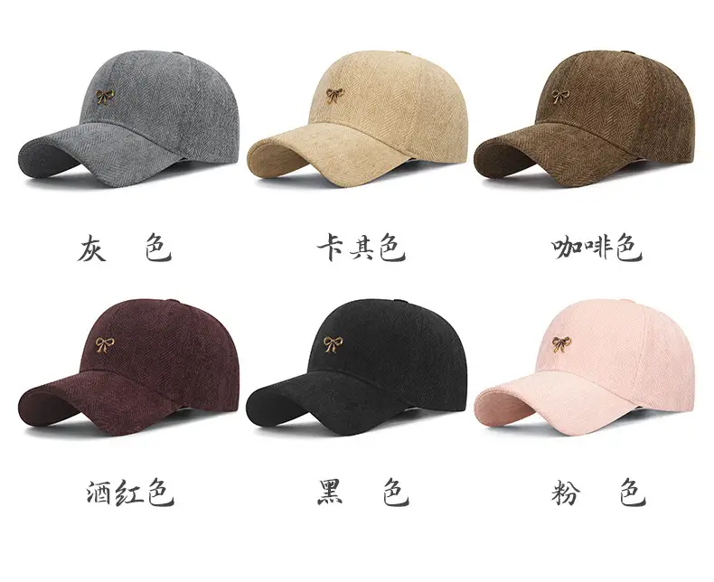 Korean Bowknot Baseball Cap for Men 2025 — feature 2