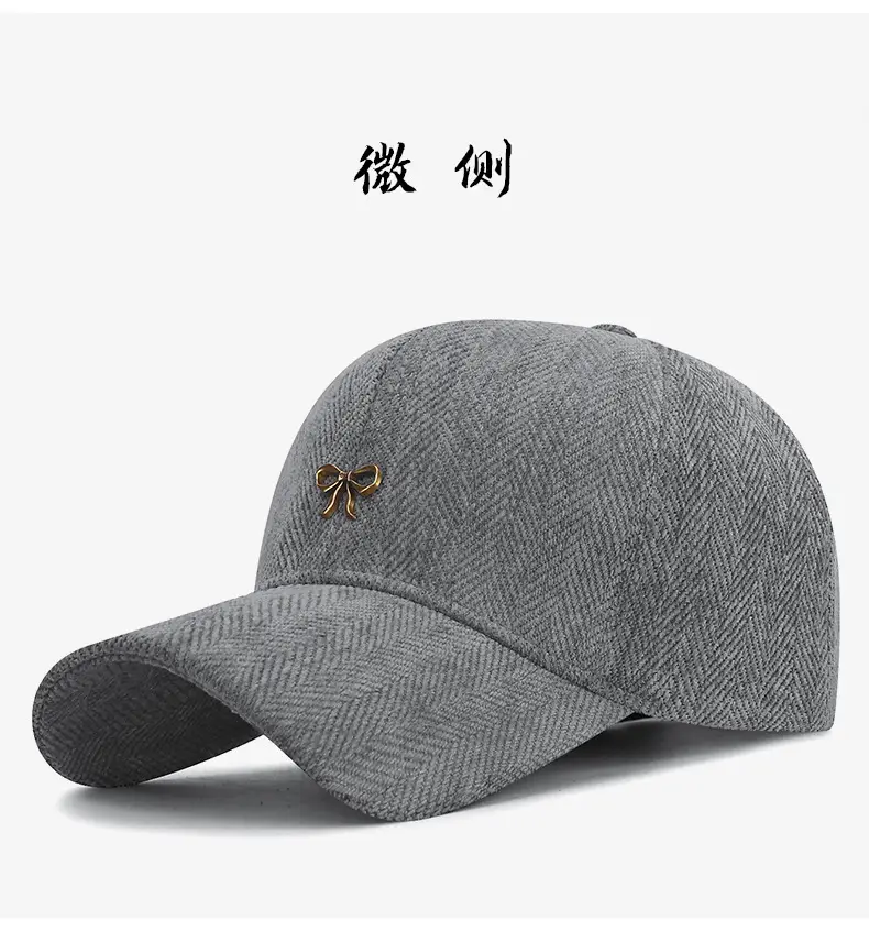 Korean Bowknot Baseball Cap for Men 2025 — feature 8