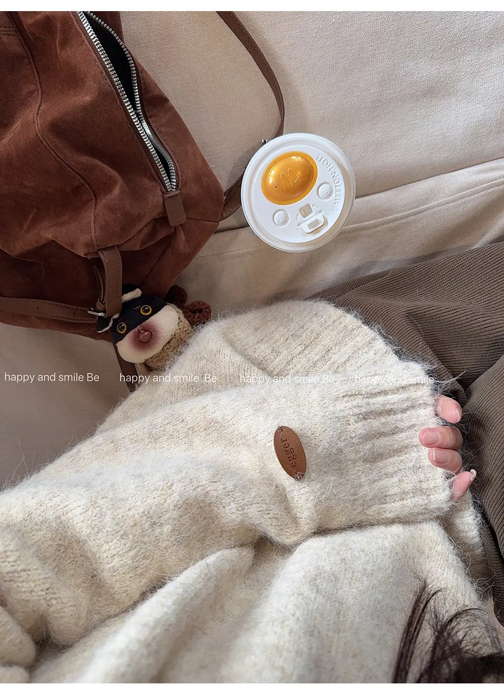 Henry Collar Knitted Sweater for Women in Autumn and Winter, Thickeneded and Warm Button Design, Long Sleeves, Fashionable Soft and Waxy Inner Layering Top — feature 16