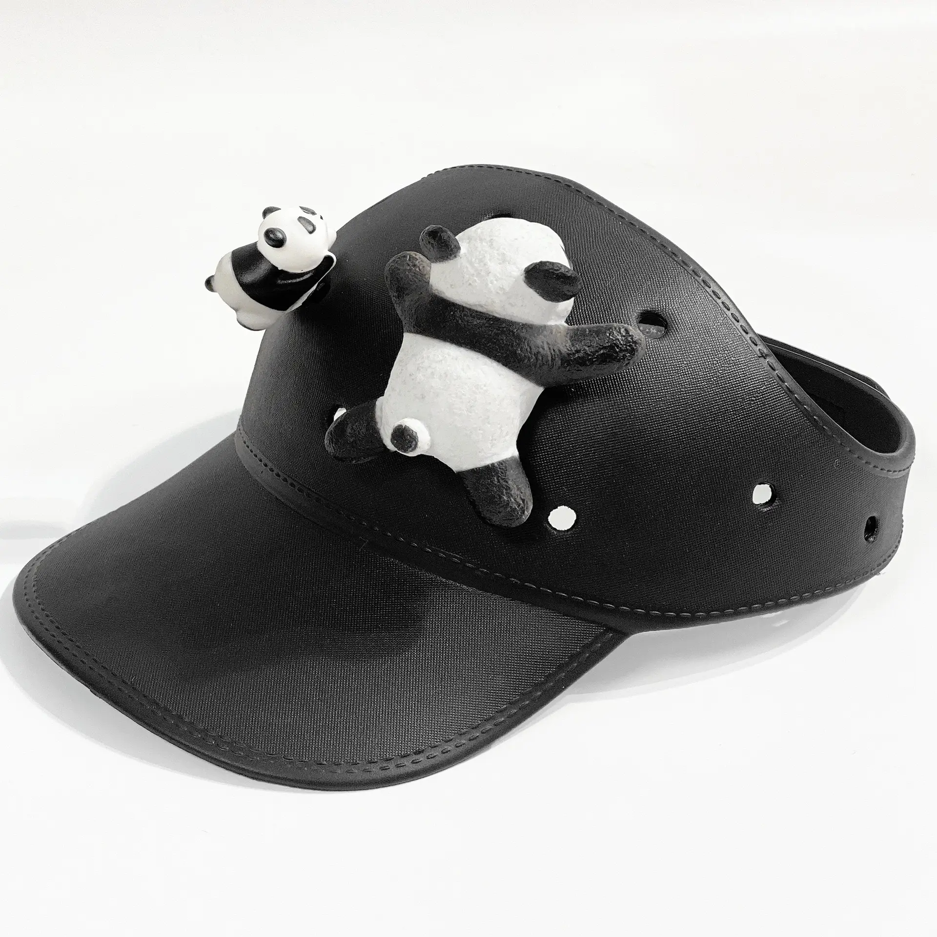 DIY Printed Catering Hat with Panda Design — feature 12