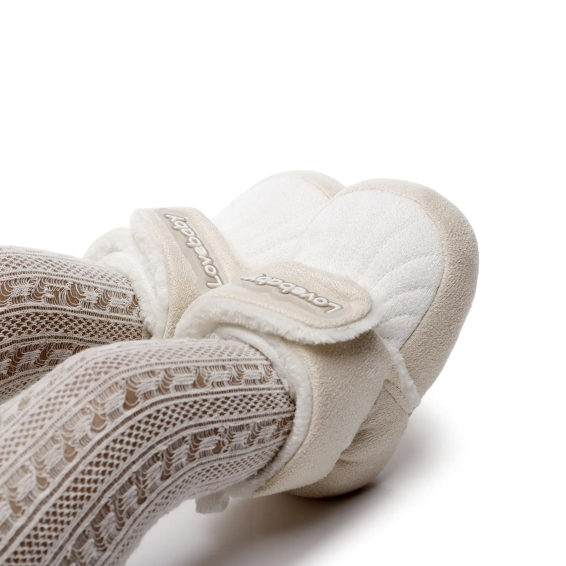 Pink Lace Baby Shoes for 0-1 Years All-In-One Soft Sole