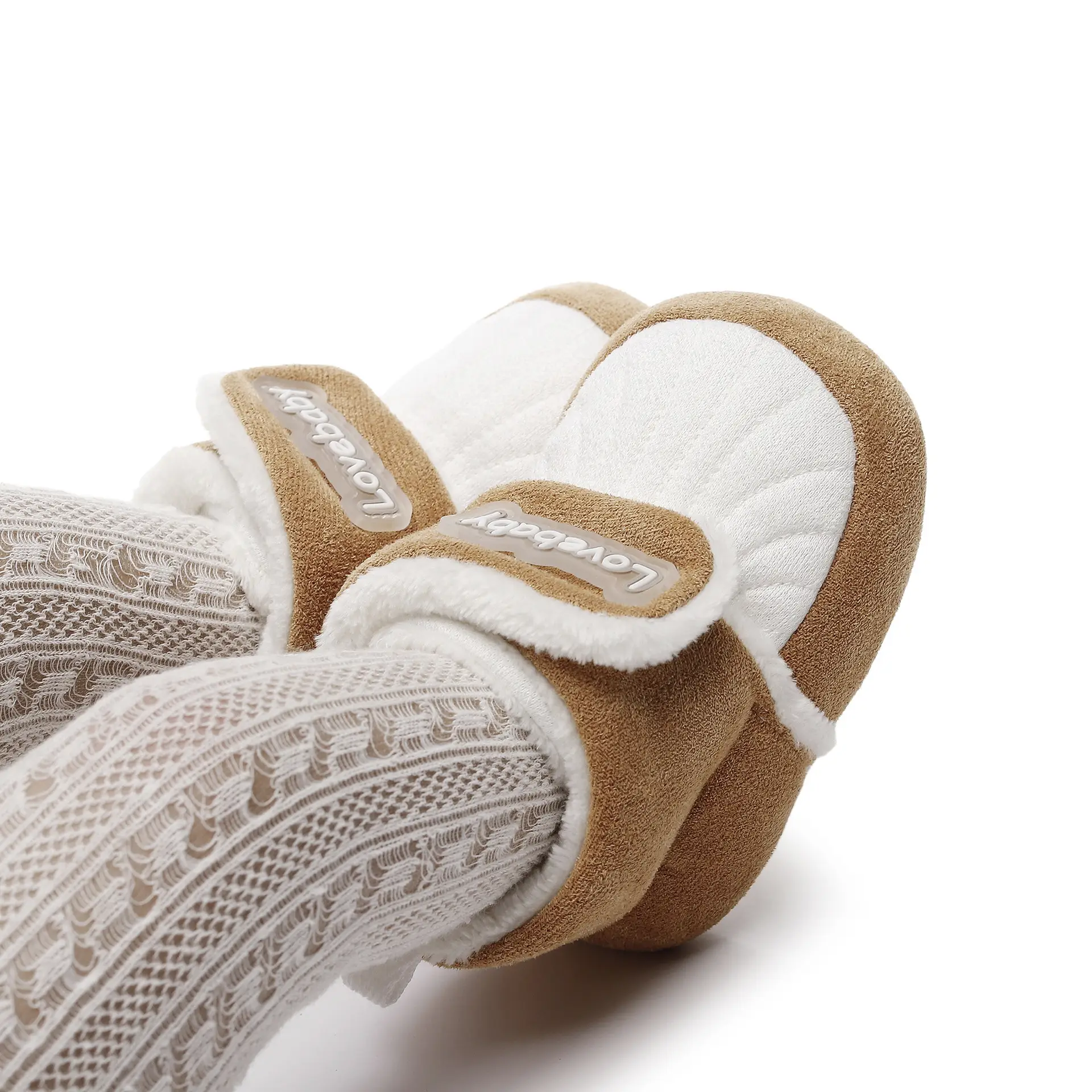 Pink Lace Baby Shoes for 0-1 Years All-In-One Soft Sole