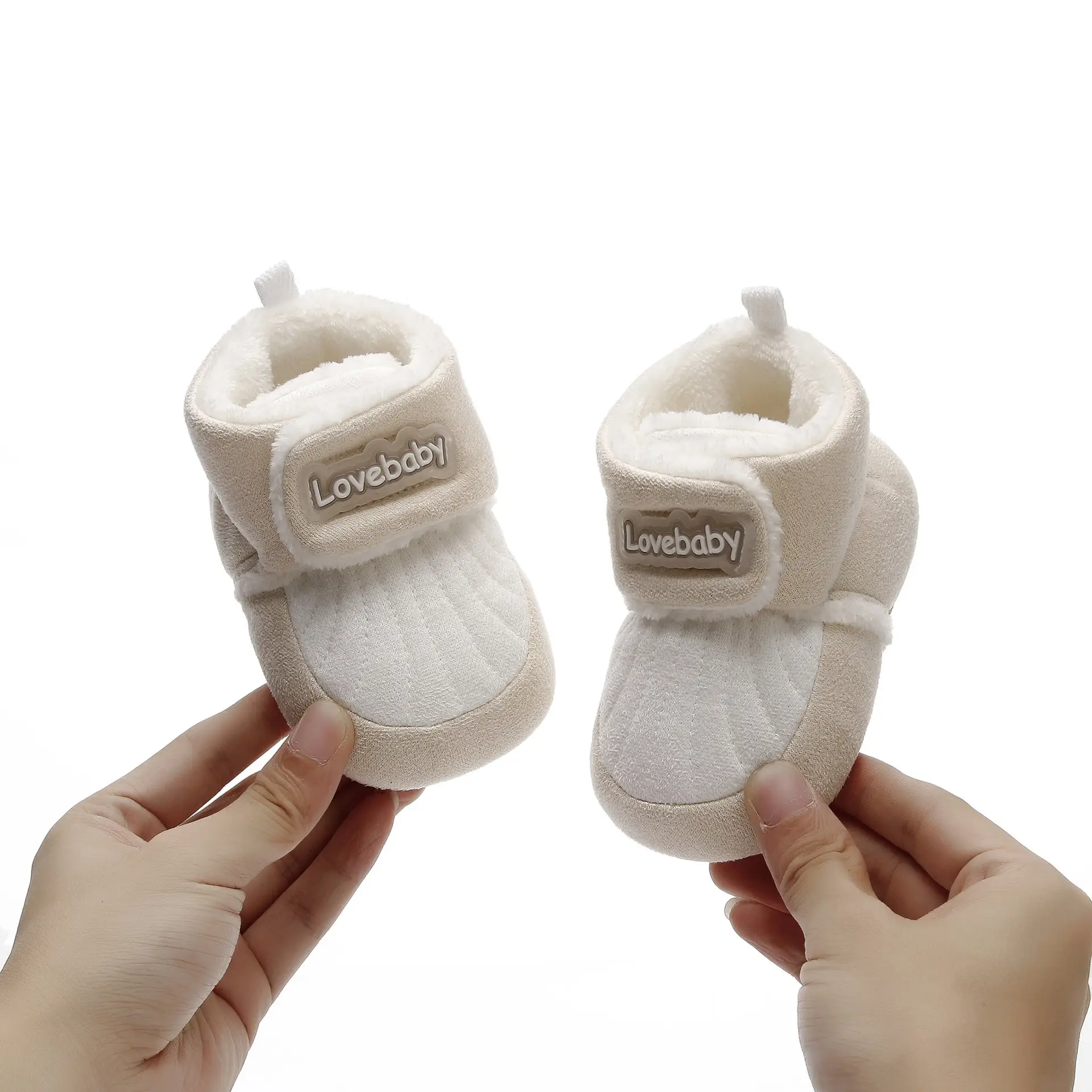 Pink Lace Baby Shoes for 0-1 Years All-In-One Soft Sole — feature 13