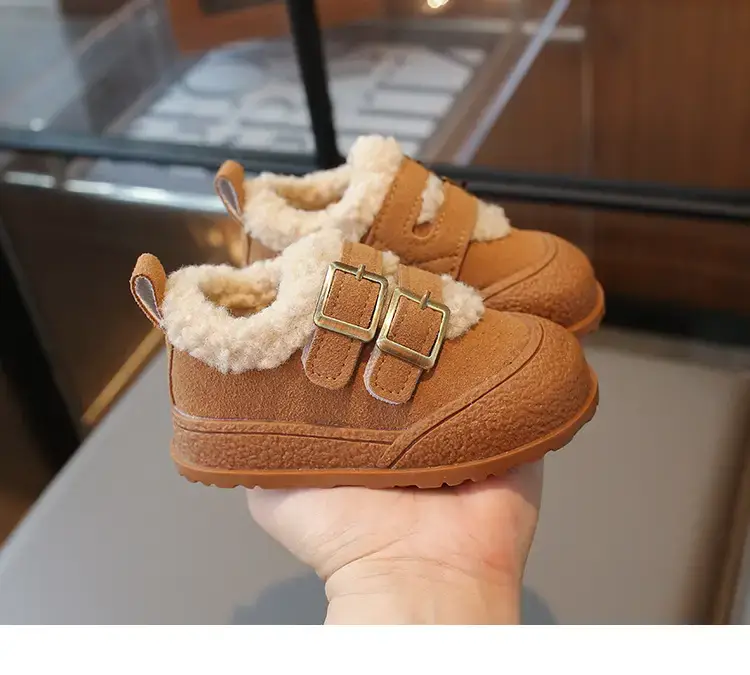 Baby Fleece Lined Winter Boots for Girls Boys — feature 11