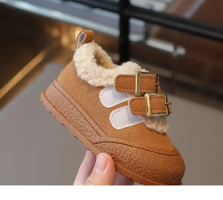 Baby Fleece Lined Winter Boots for Girls Boys — feature 21