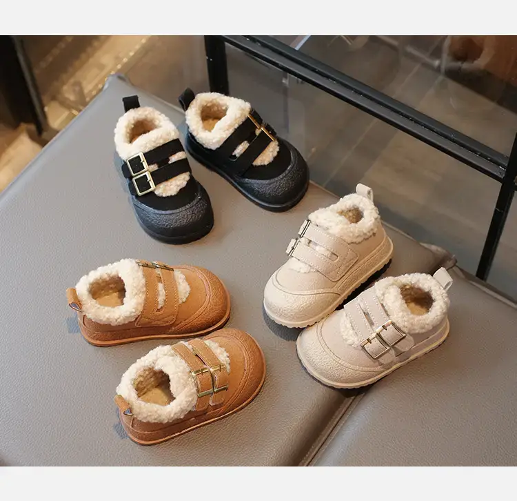 Baby Fleece Lined Winter Boots for Girls Boys — feature 7