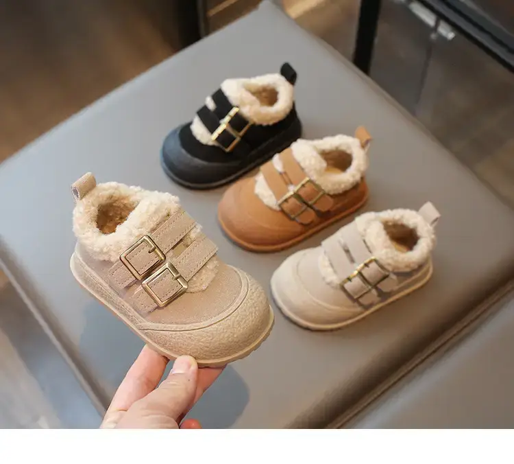 Baby Fleece Lined Winter Boots for Girls Boys — feature 8