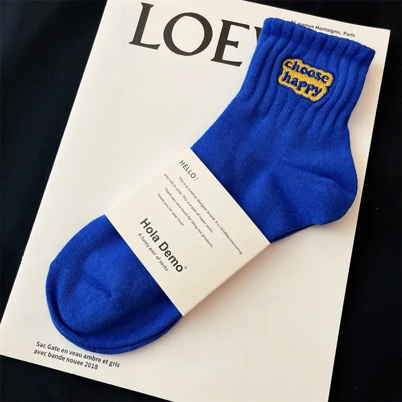 7A Antibacterial Socks for Men and Women, Black and White Mid-Calf Socks for All Seasons, Pure Color Sports Socks, Sweat-Absorbent, Deodorant, Versatile and Trendyy Mid-Calf Socks — feature 21