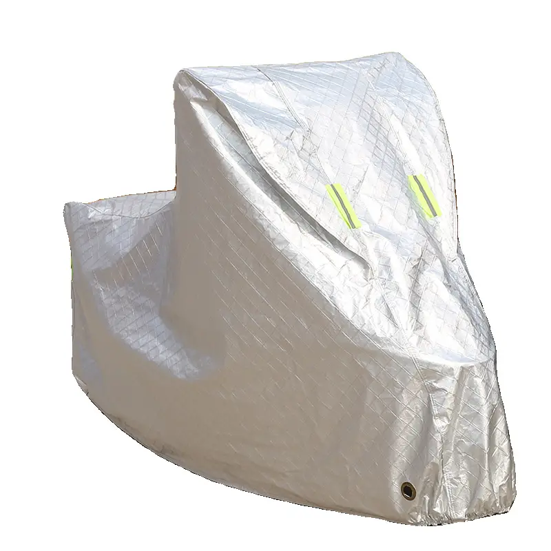 Rainproof Sunproof Motorcycle Cover Universal Blue - Image 10