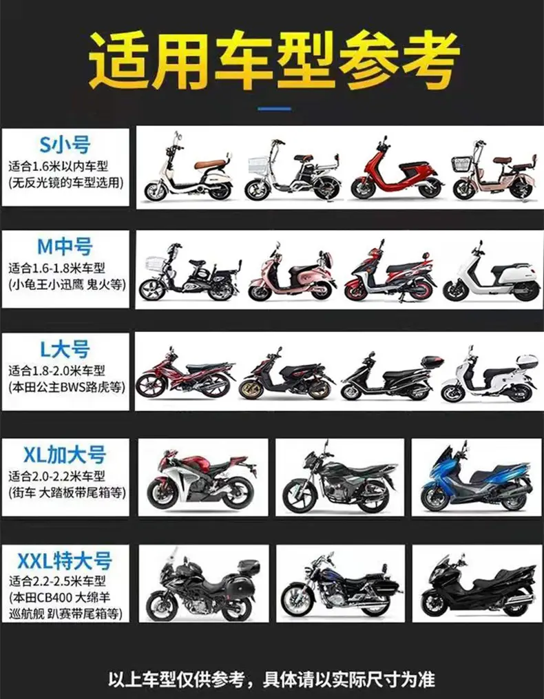 Rainproof Sunproof Motorcycle Cover Universal Blue β feature 4