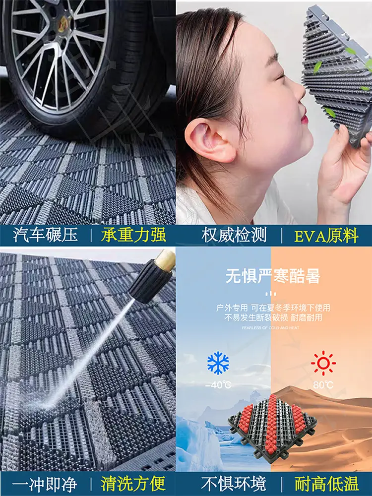 Outdoor Non-Slip Entrance Mat Waterproof Carpet Home Decor - Image 15