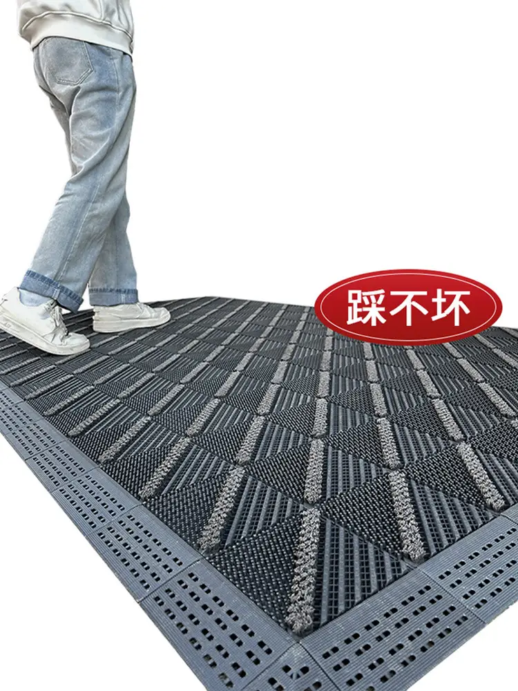 Outdoor Non-Slip Entrance Mat Waterproof Carpet Home Decor - Image 17