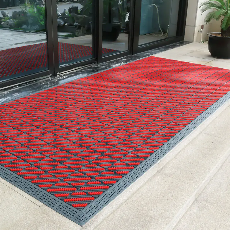 Outdoor Non-Slip Entrance Mat Waterproof Carpet Home Decor - Image 10