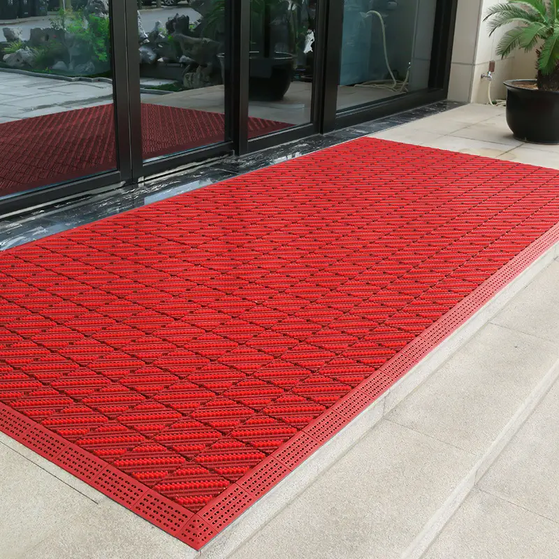 Outdoor Non-Slip Entrance Mat Waterproof Carpet Home Decor - Image 11