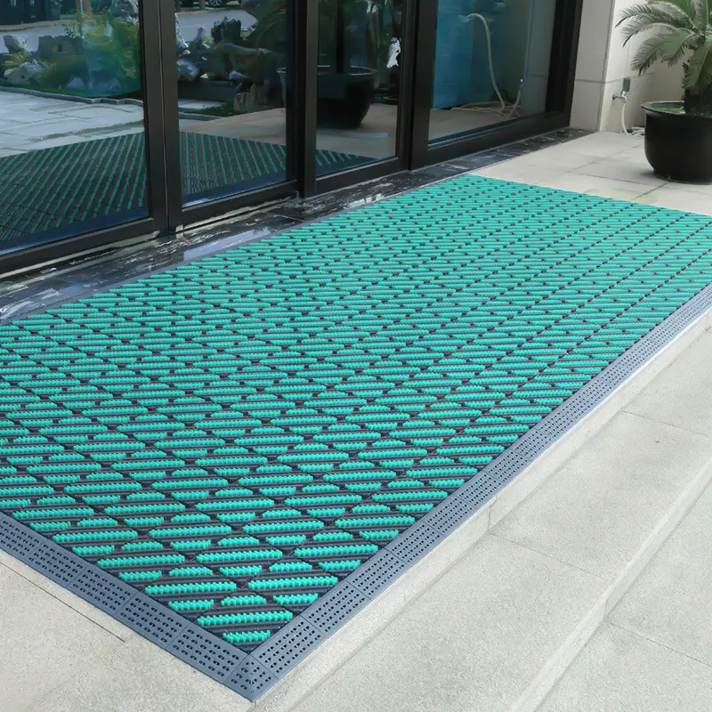 Outdoor Non-Slip Entrance Mat Waterproof Carpet Home Decor - Image 13