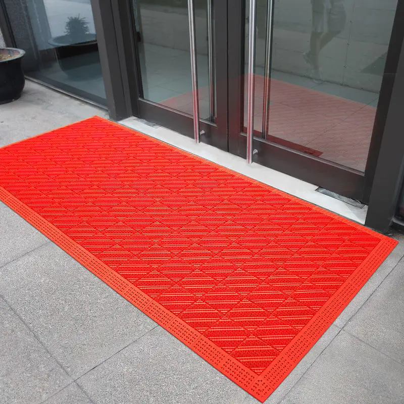 Outdoor Non-Slip Entrance Mat Waterproof Carpet Home Decor - Image 2