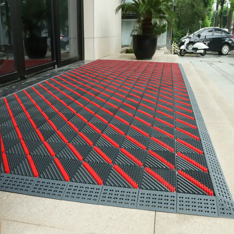 Outdoor Non-Slip Entrance Mat Waterproof Carpet Home Decor - Image 5
