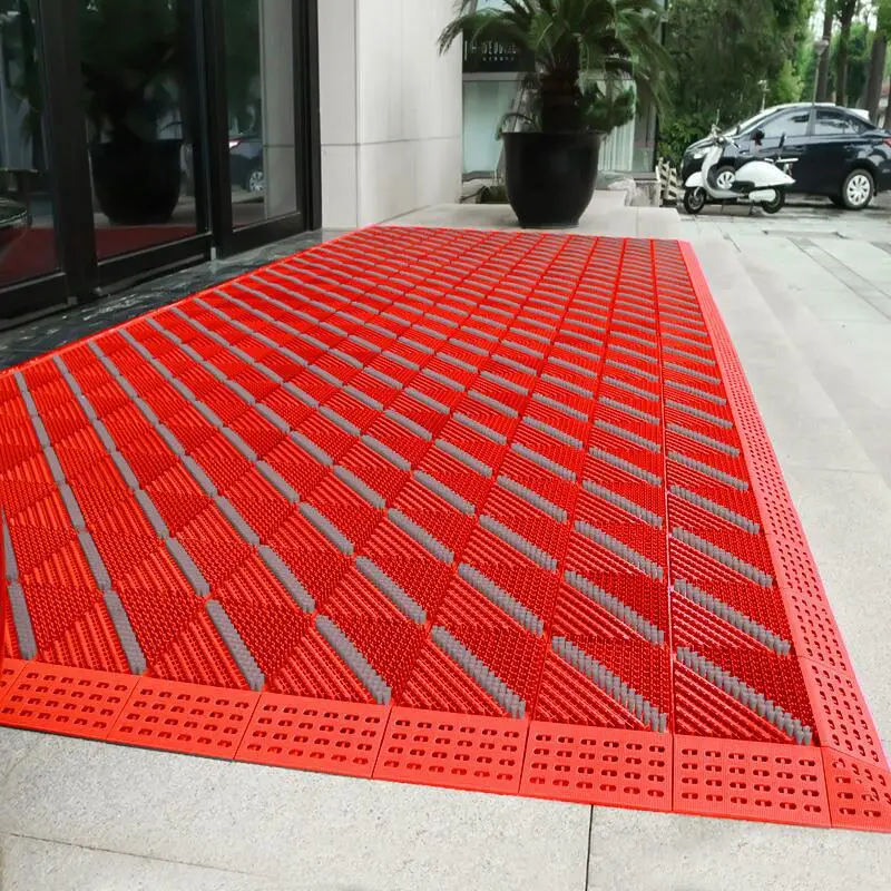 Outdoor Non-Slip Entrance Mat Waterproof Carpet Home Decor - Image 6