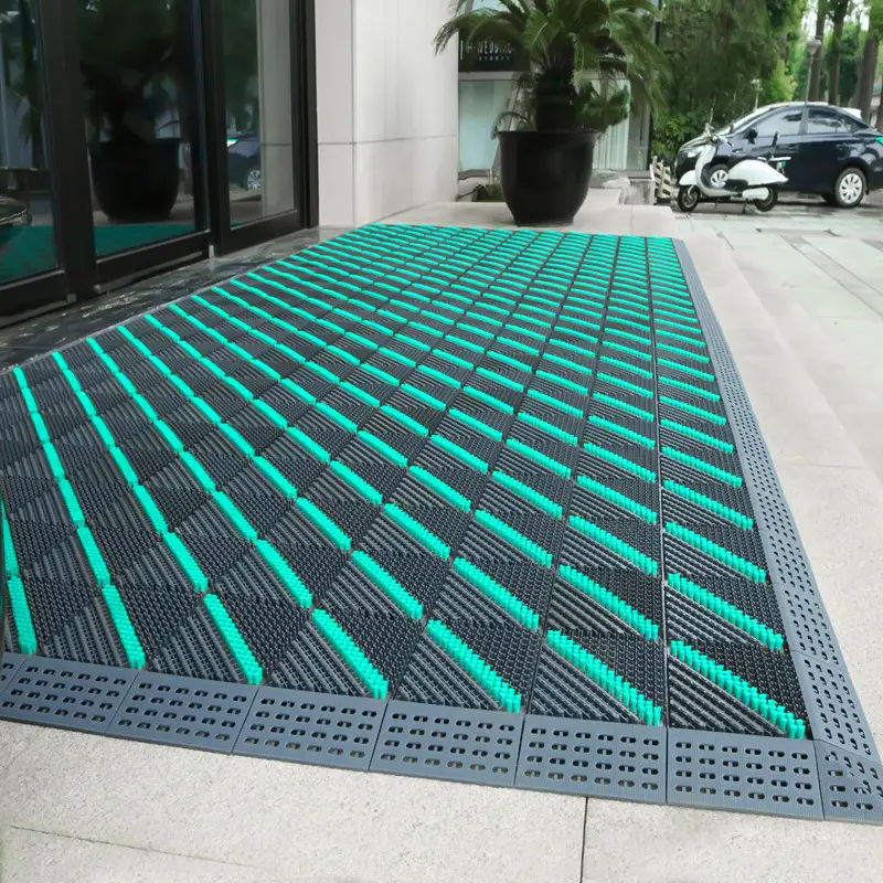 Outdoor Non-Slip Entrance Mat Waterproof Carpet Home Decor - Image 8