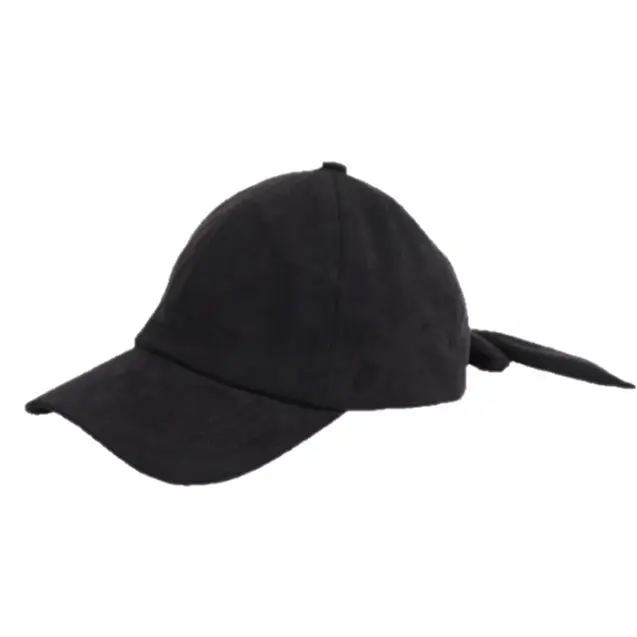 Black Tan Windproof Baseball Cap for Women - Image 6