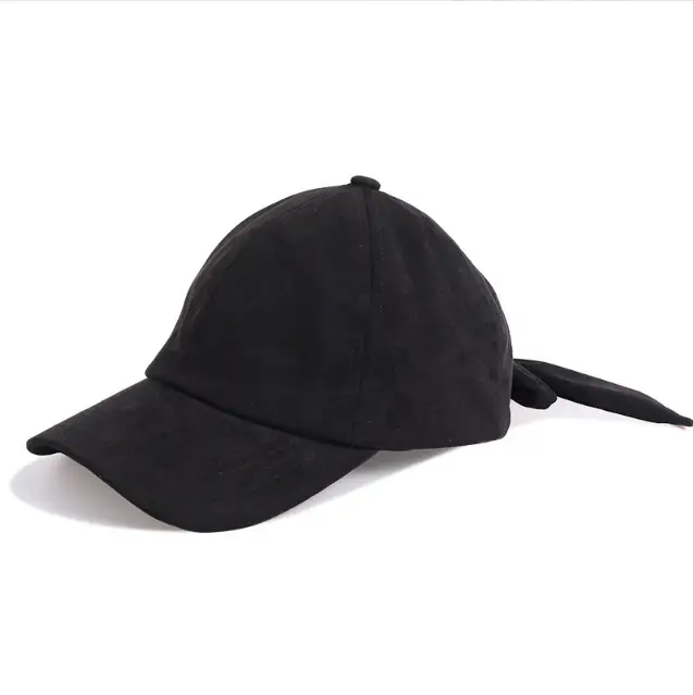 Black Tan Windproof Baseball Cap for Women — feature 5