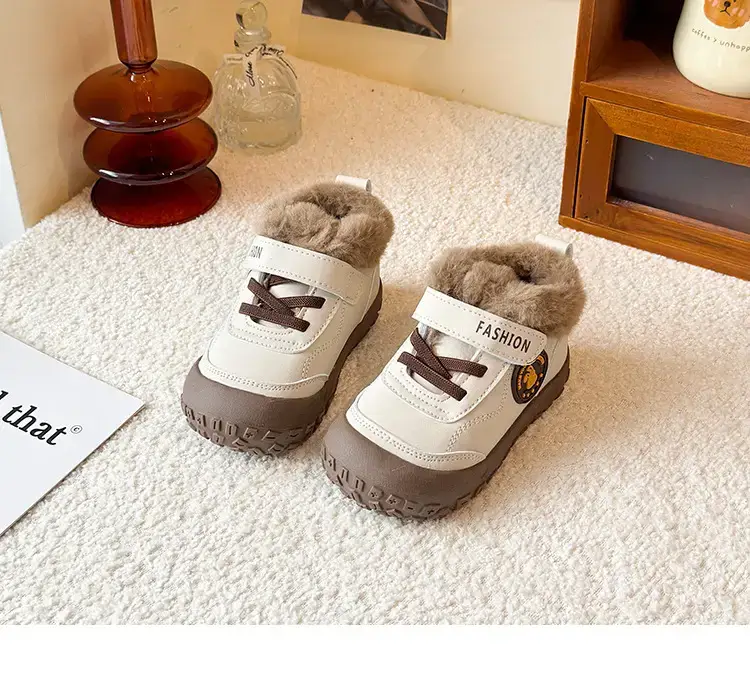 Baby Velvet Winter Sneakers Warm Soft Soles — feature 11