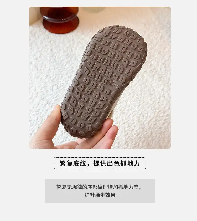 Baby Velvet Winter Sneakers Warm Soft Soles — feature 5